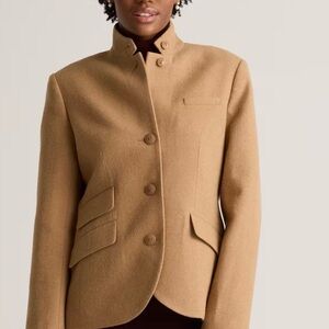 Quince Camel Wool Blazer